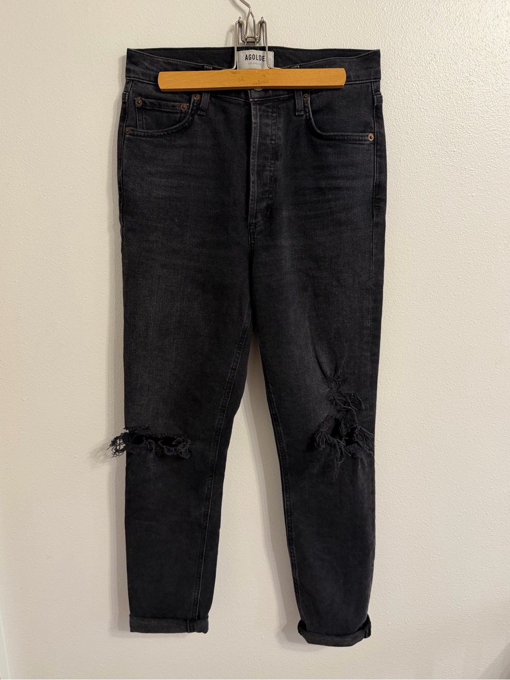 Agolde Women’s Black Jeans